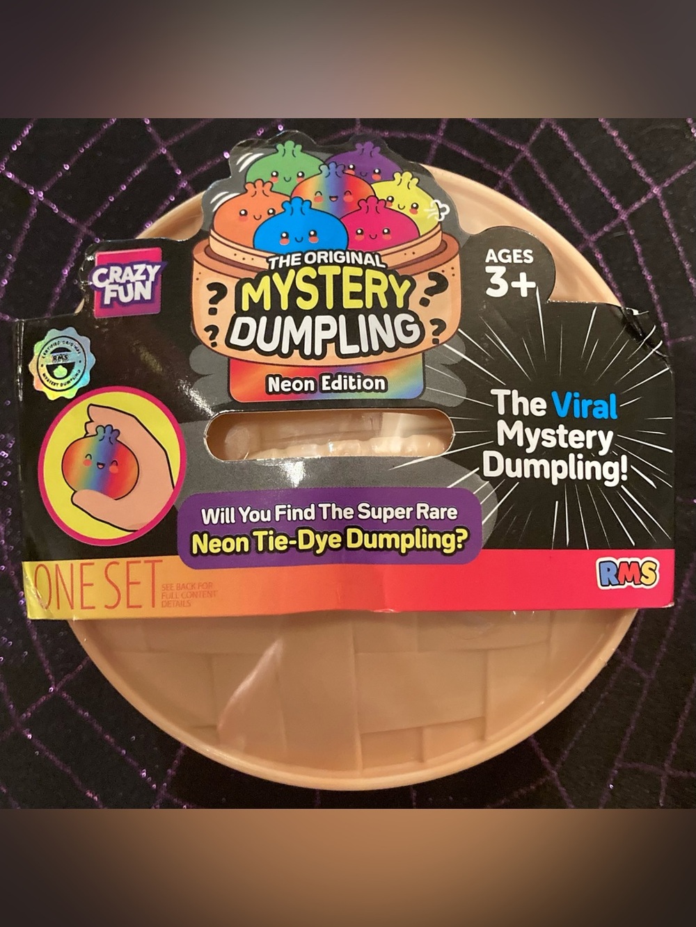 Unopened Neon Tie-Dye Mystery Dumpling RMS